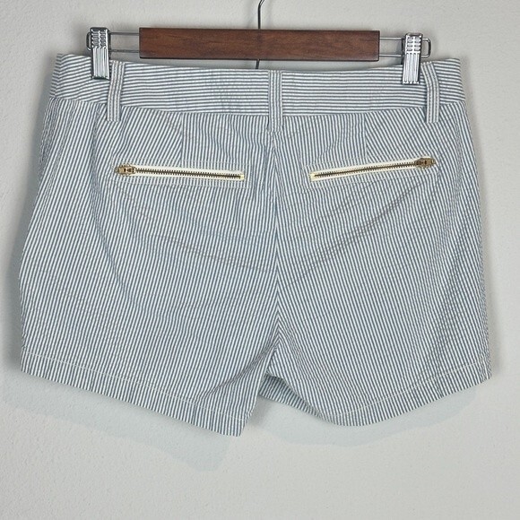 J. Crew Factory 3 inch Seersucker Shorts 4 - Picture 4 of 7